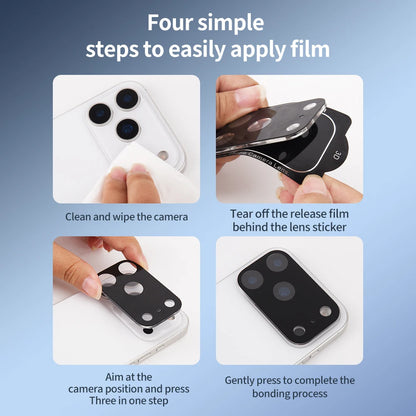 Gehard Glas Camera Lens Protector (Set van 2) voor iPhone 17 Pro Max en iPhone 17 Air.