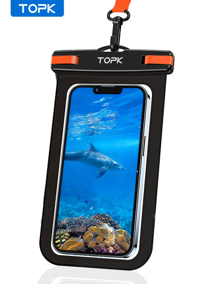 Universele Waterdichte Telefoonhoes IPX8 – 215x115 mm, tot 30m diep