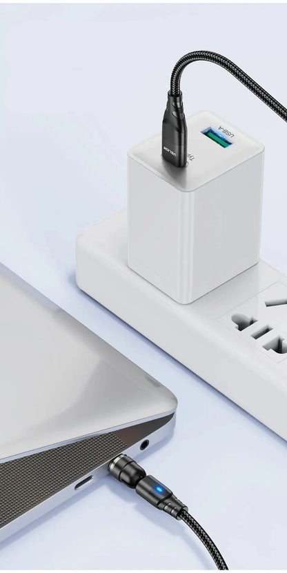 100W Magnetic Type-C Kabel