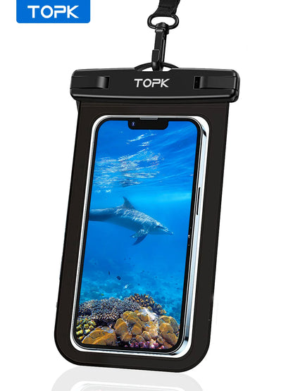 Universele Waterdichte Telefoonhoes IPX8 – 215x115 mm, tot 30m diep