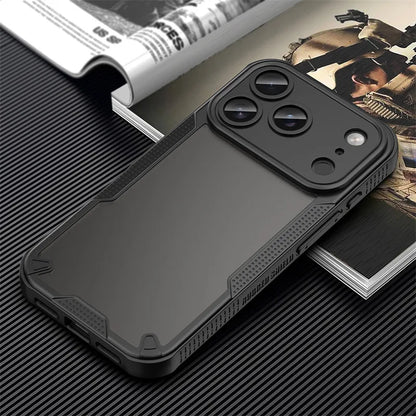 iPhone 17 Case – Matte Half Transparante Flexibele iPhone hoes