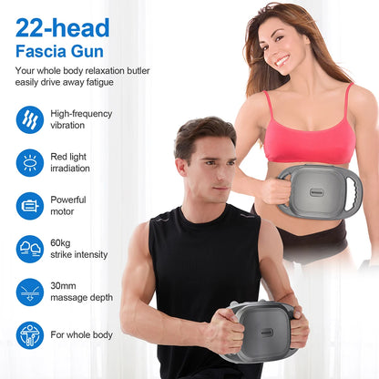 Massage Gun met 22 Koppen