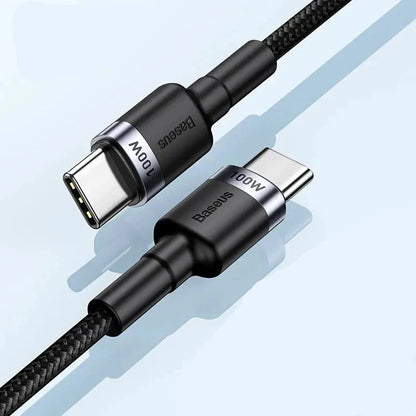 USB Type C naar USB C Kabel voor iPhone 16, 15 - 100W/5A PD Snellader Kabel