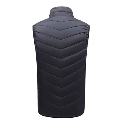 Verwarmde Bodywarmer USB 15 Verwarmingselementen