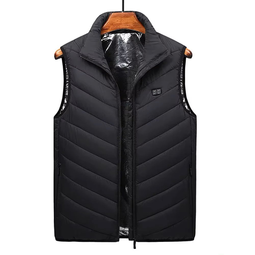 Verwarmde Bodywarmer USB 15 Verwarmingselementen