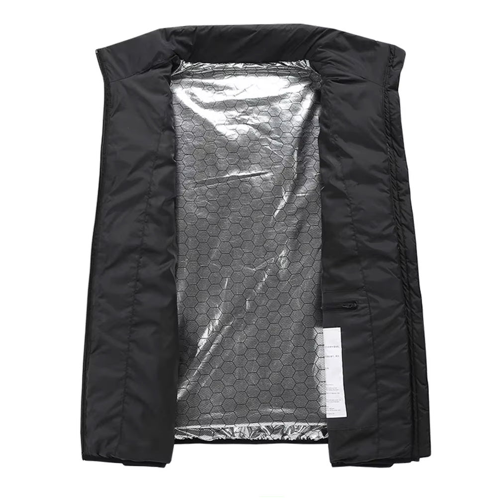 Verwarmde Bodywarmer USB 15 Verwarmingselementen