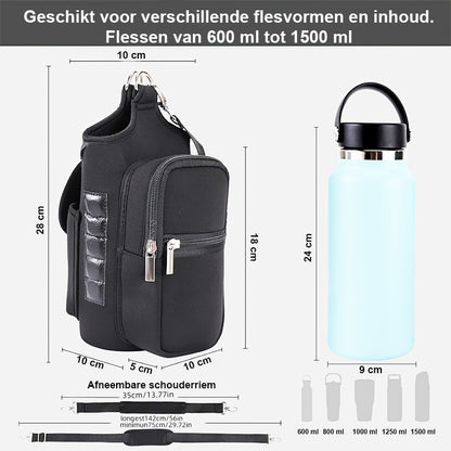 Hoes magnetisch voor drinkfles