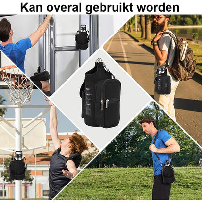 Hoes magnetisch voor drinkfles