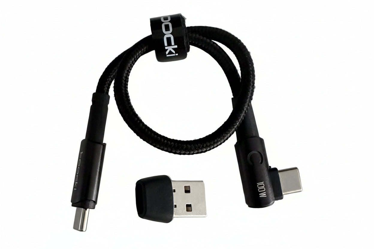 USB-A naar USB-C Adapter – Laden & Data – Compact plug & play