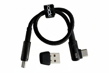 USB-A naar USB-C Adapter – Laden & Data – Compact plug & play