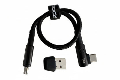 USB-A naar USB-C Adapter – Laden & Data – Compact plug & play